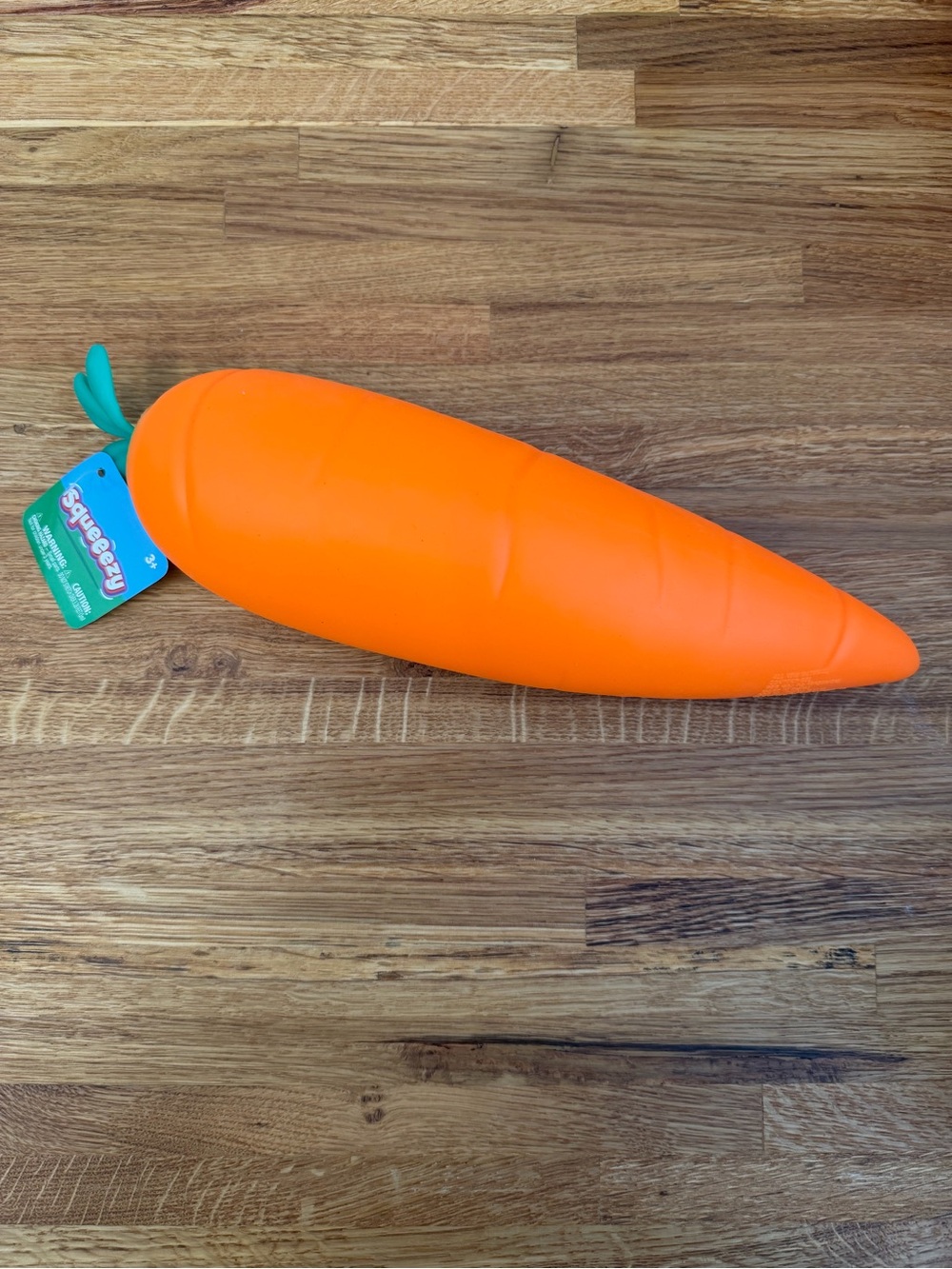 Sunny Days Squeeezy Carrot Jumbo Squishy Sensory